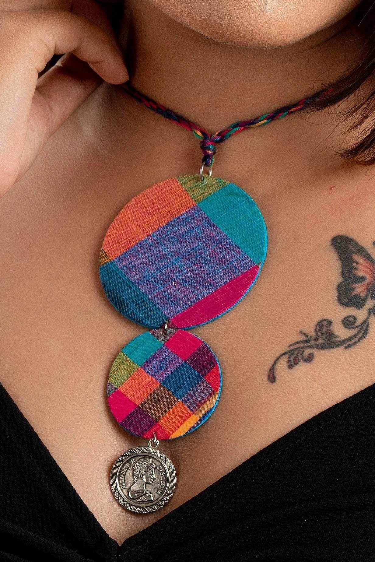Fabric neckpiece hotsell