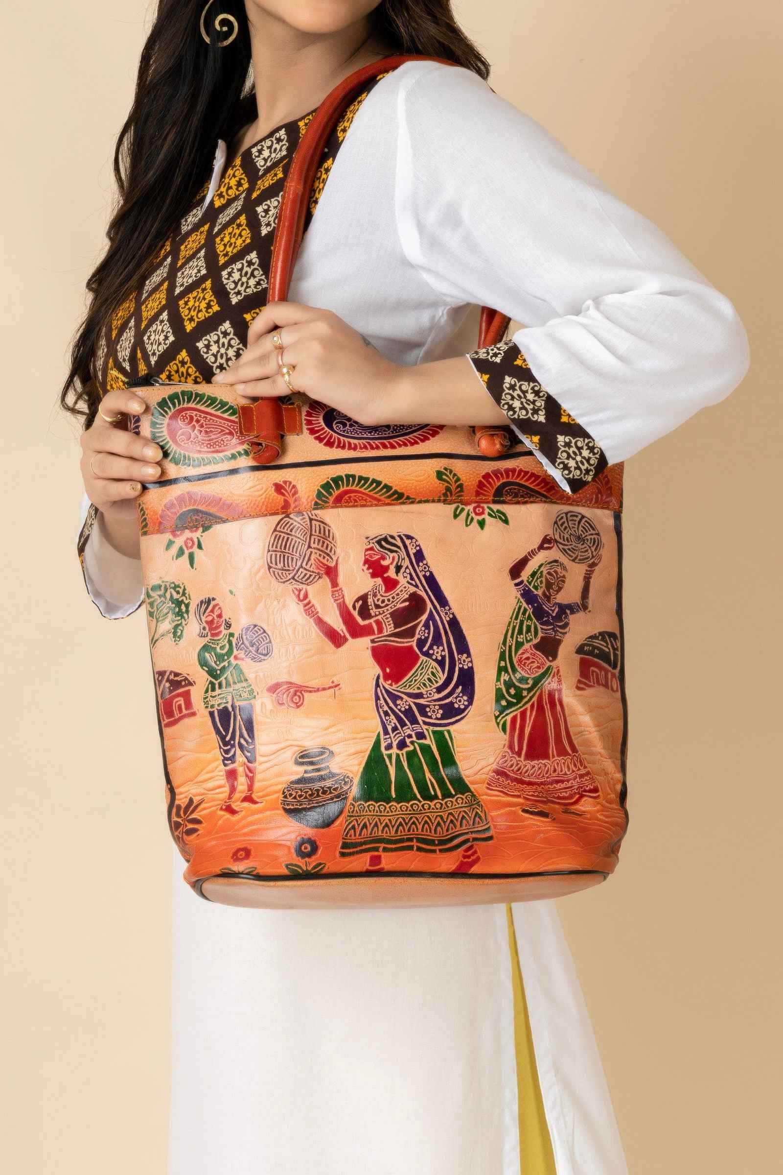 Shantiniketan leather bags online shop