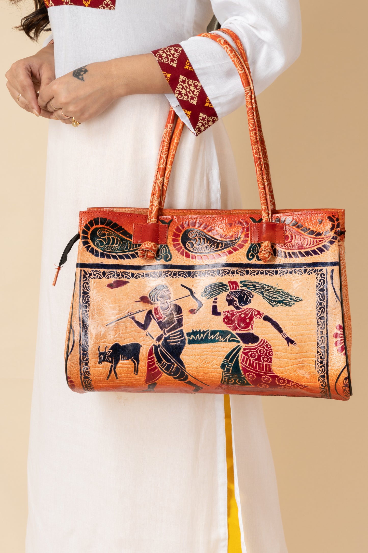 shantiniketan-leather-traditional-printed-brown-handbag-15-12-for-women-hb01