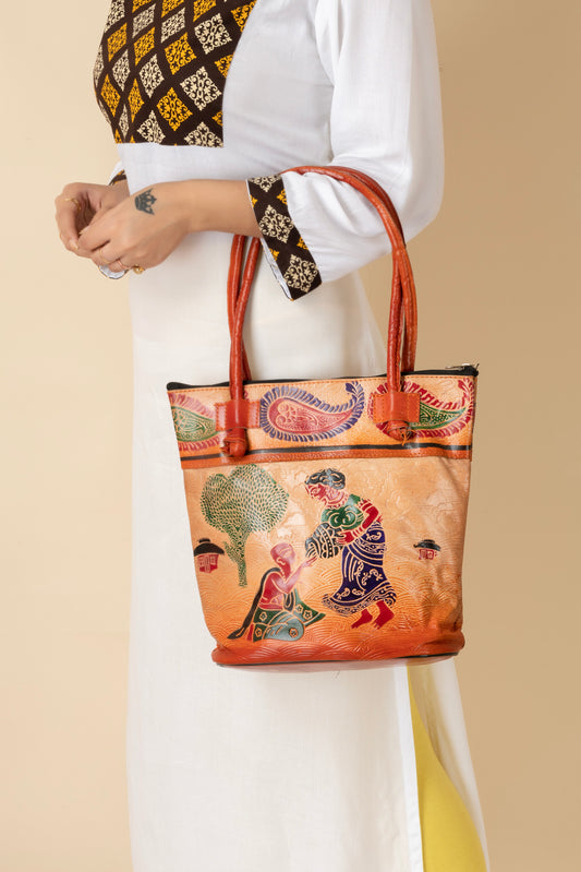 shantiniketan-leather-traditional-printed-brown-handbag-10-11-for-women-hb05