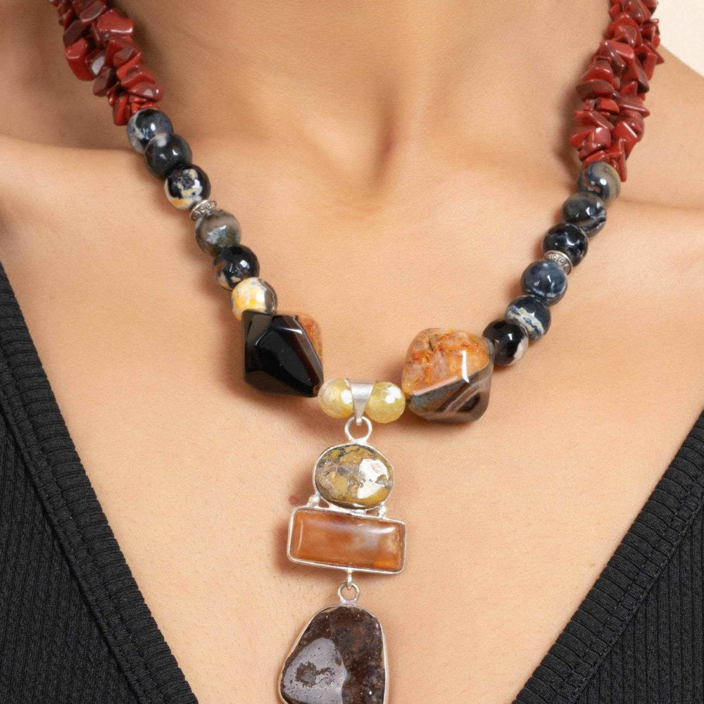 Stunning Handmade Necklace Set For Unique Style Lovers - Lookandadorn.com
