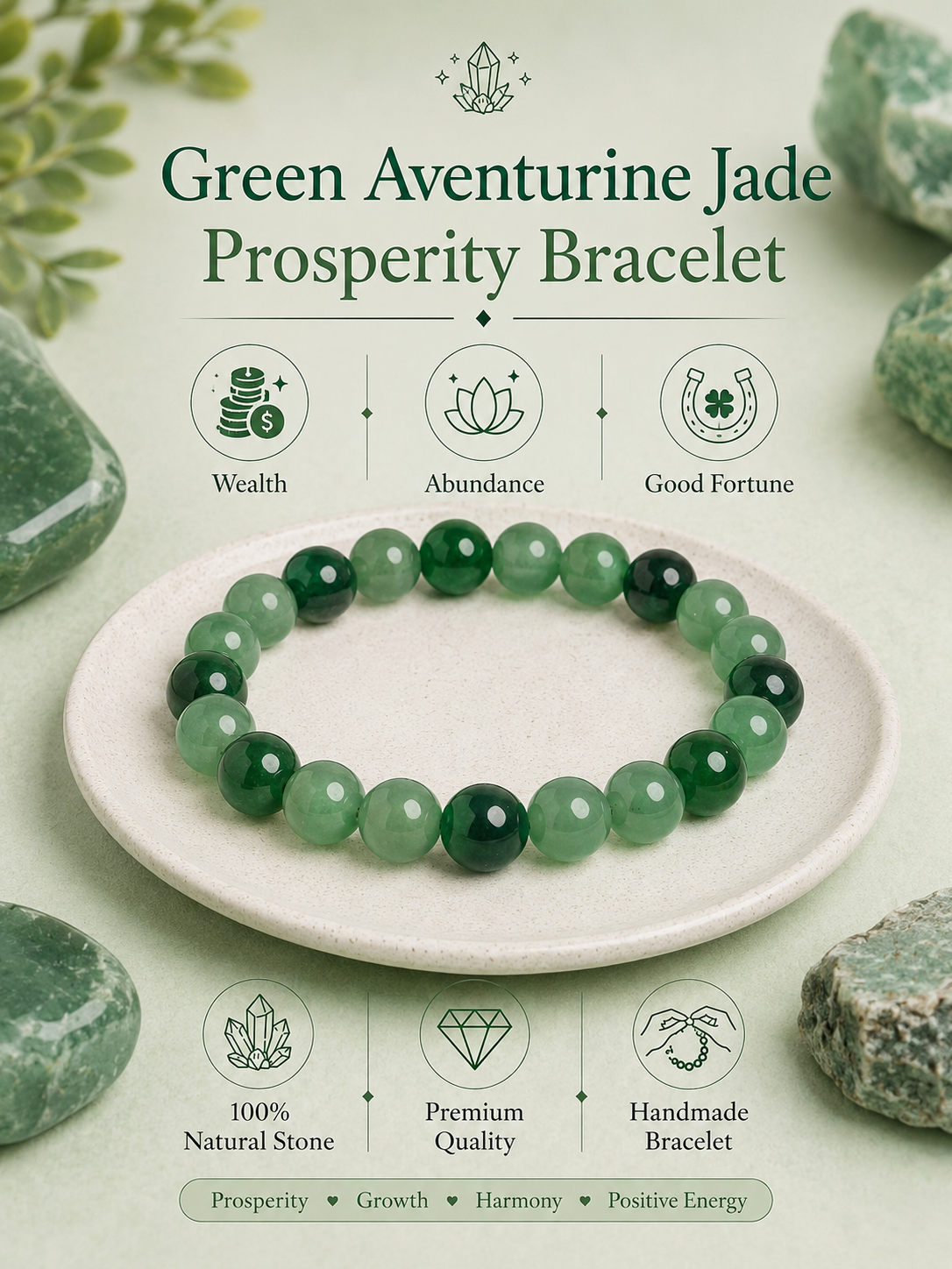 Green Aventurine vs. Jade: Which Stone Is Better for Prosperity?