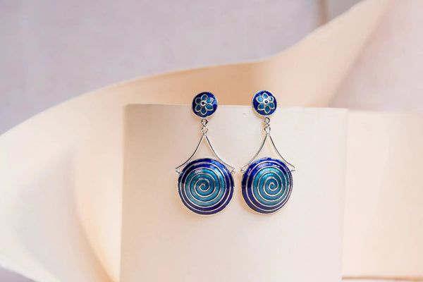 Meenakari Earrings Lookandadorn.com