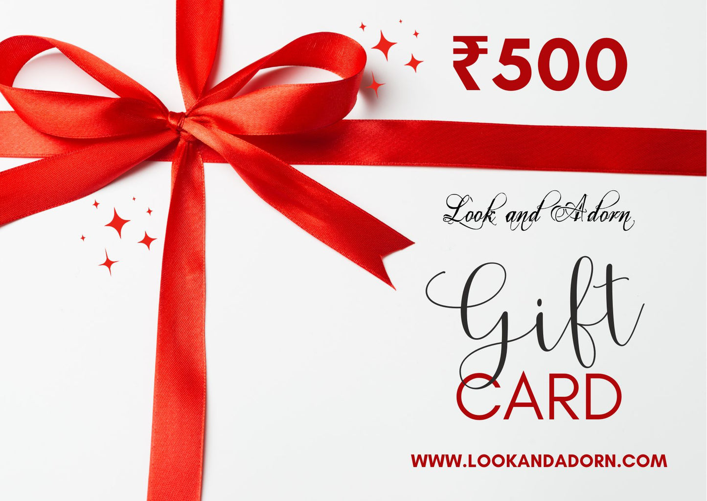 Look and Adorn Gift Card