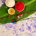 Handmade Designer Rakhi Set of 2