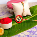 Handmade Designer Bhaiya Bhabhi Lumba Rakhi