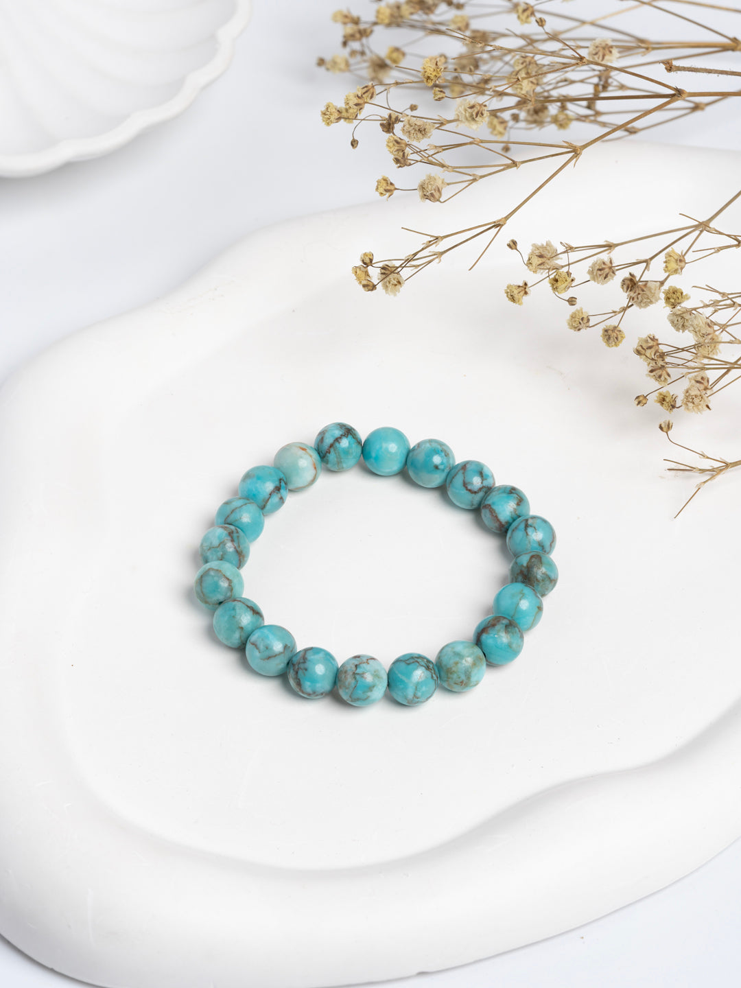 African Turquoise Stone of Evolution Bracelet LOOK AND ADORN - designed for you
