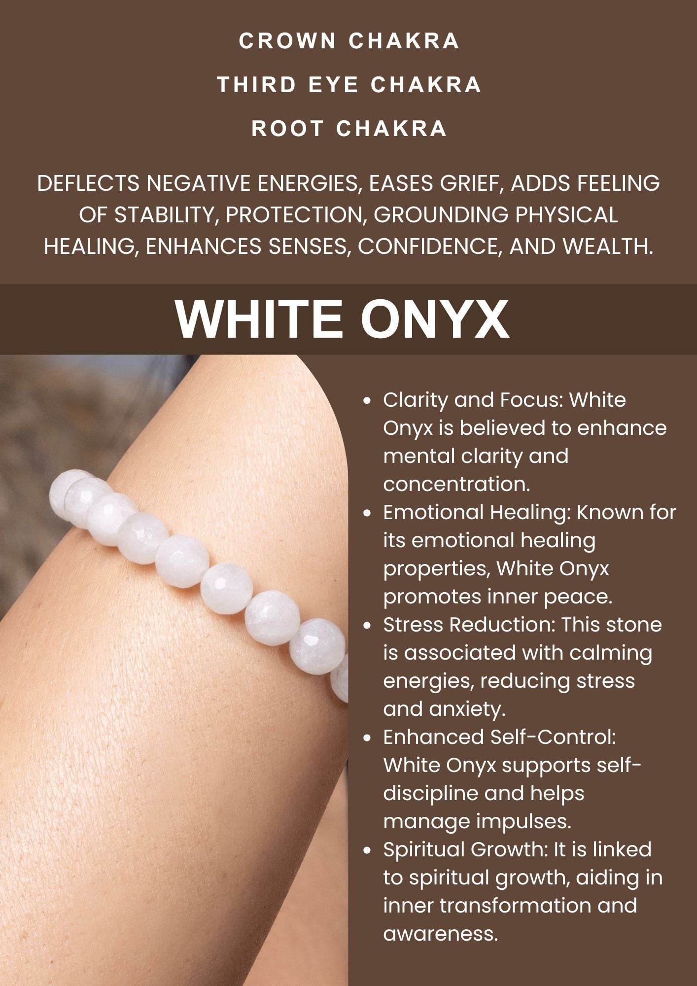 Handmade Onyx Bracelet Unisex - Unique Onyx Bracelet for All - Lookandadorn.com