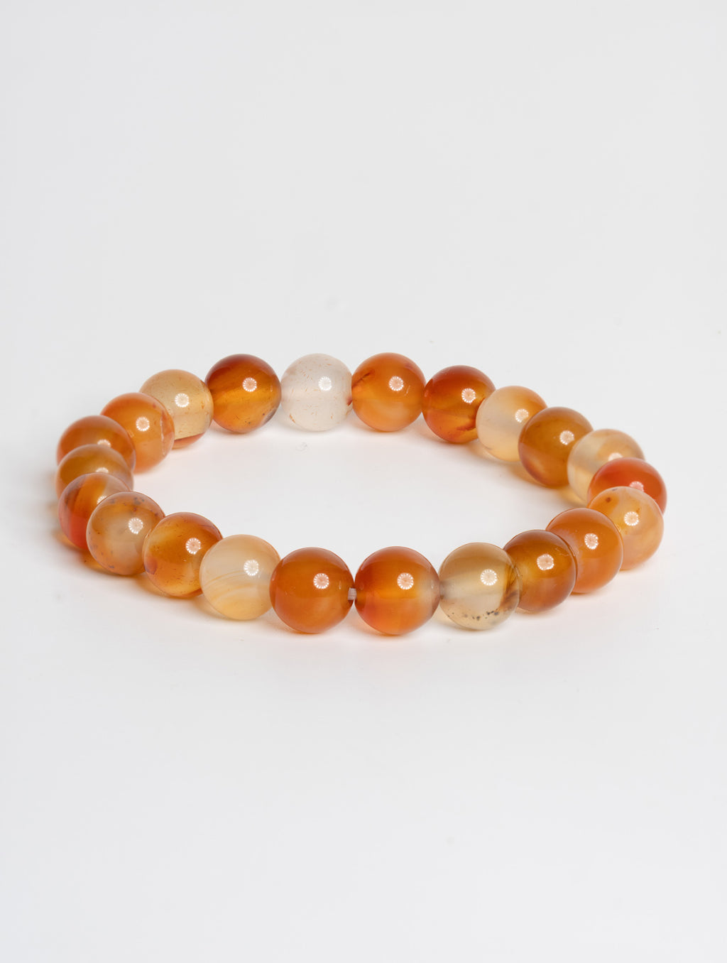 Natural Carnelian Bracelet LOOK AND ADORN - designed for you