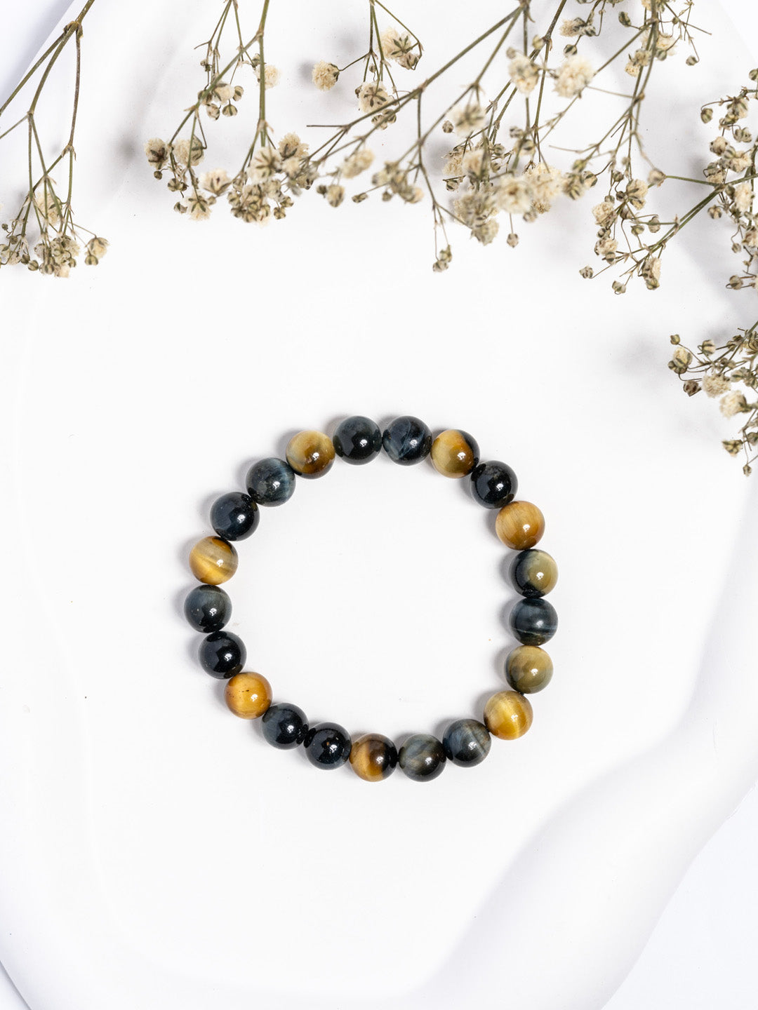 Yellow Black Cats Eye Bracelet LOOK AND ADORN - designed for you