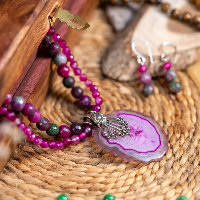 Semi-Precious Jewelry Set