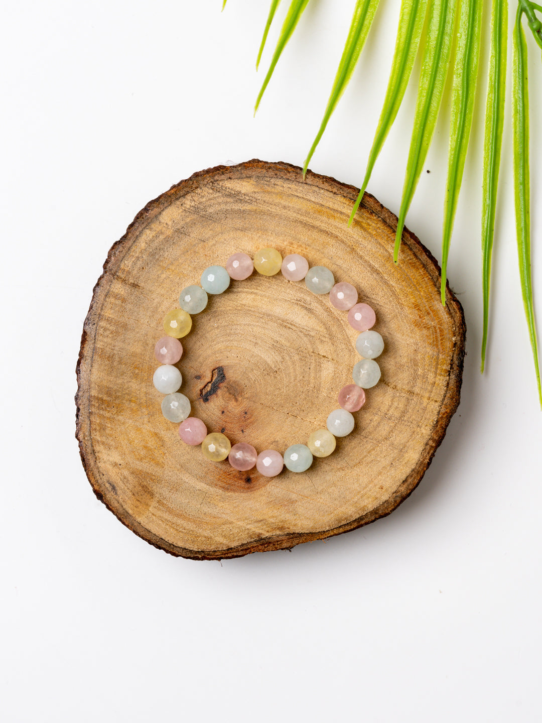Morganite Quartz Bracelet