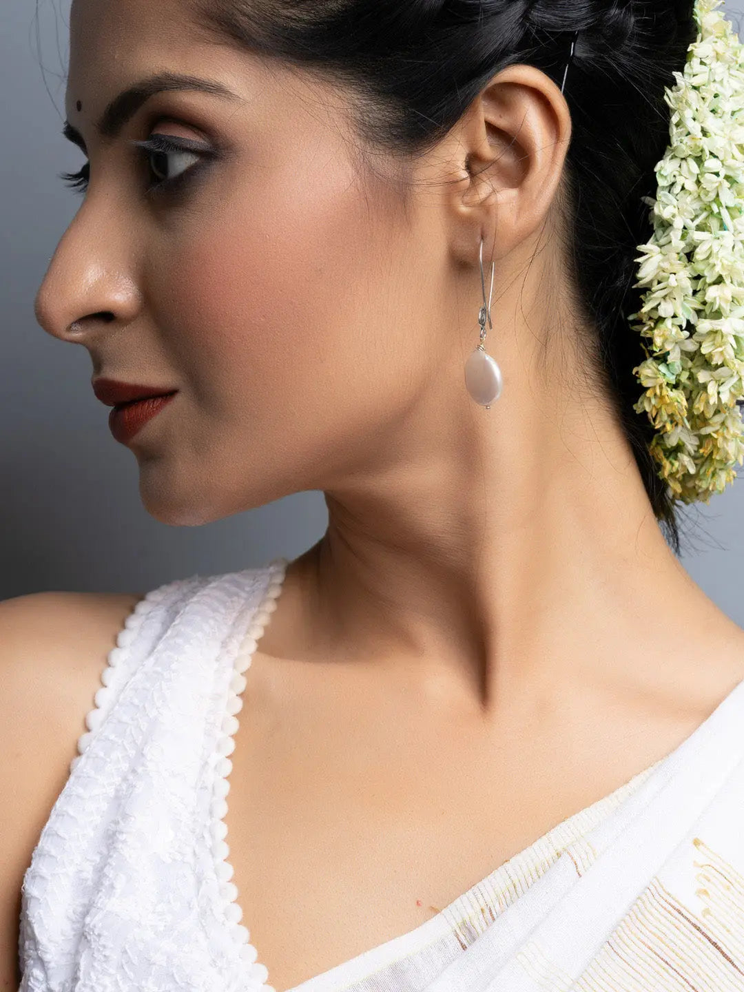 Coin Pearl Earrings - Lookandadorn.com