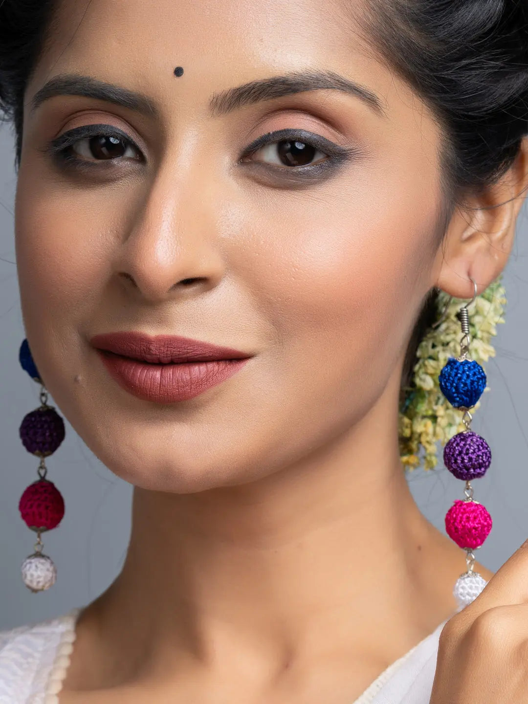 Burst of Colors Dangler Earrings