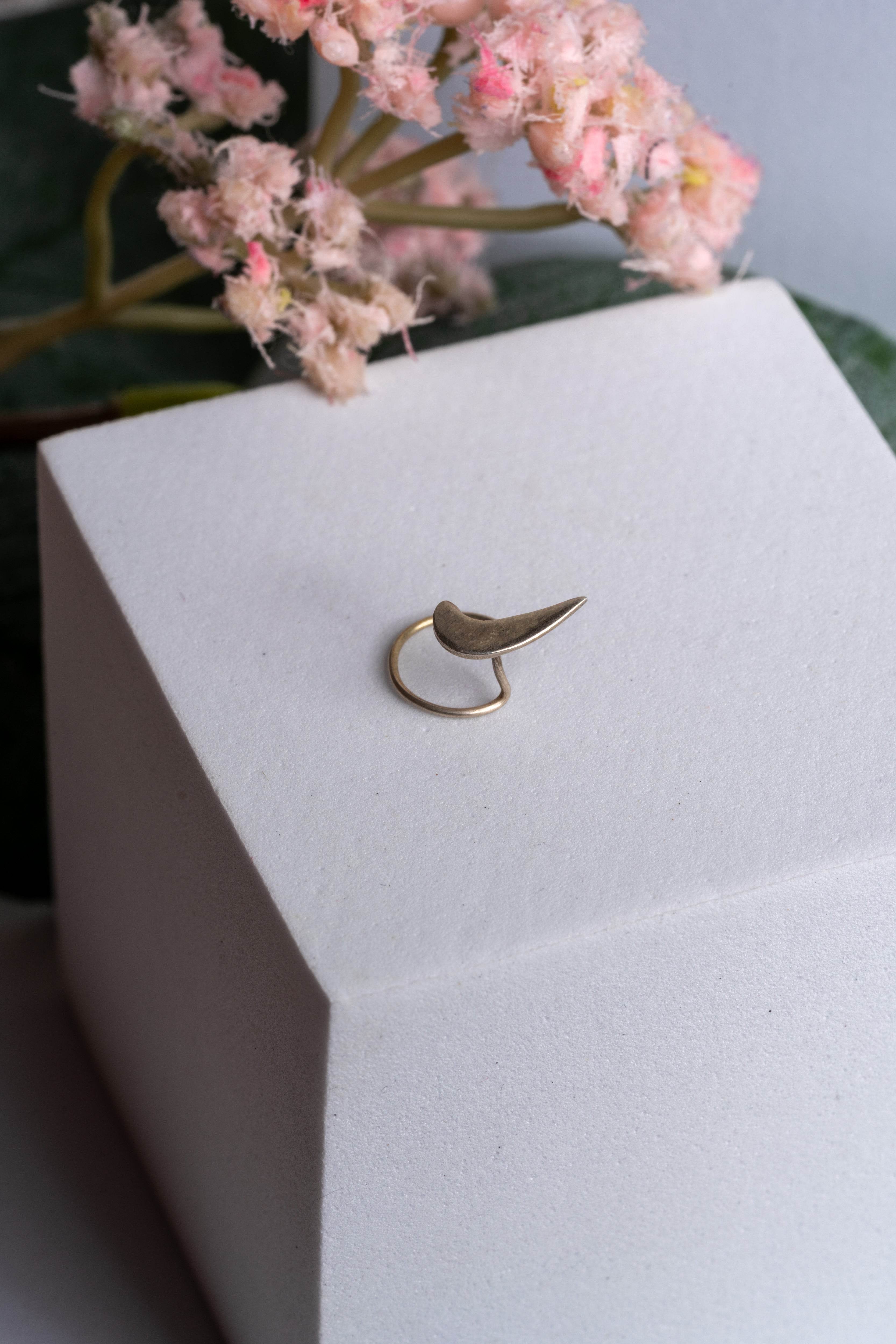 92.5 Pure Silver Nose Pin - Piercing Silver Nosepin Design - Lookandadorn.com