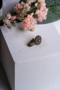 92.5 Pure Silver Nose Pin without Piercing - Clip-On Design Silver Nose Pin - Lookandadorn.com