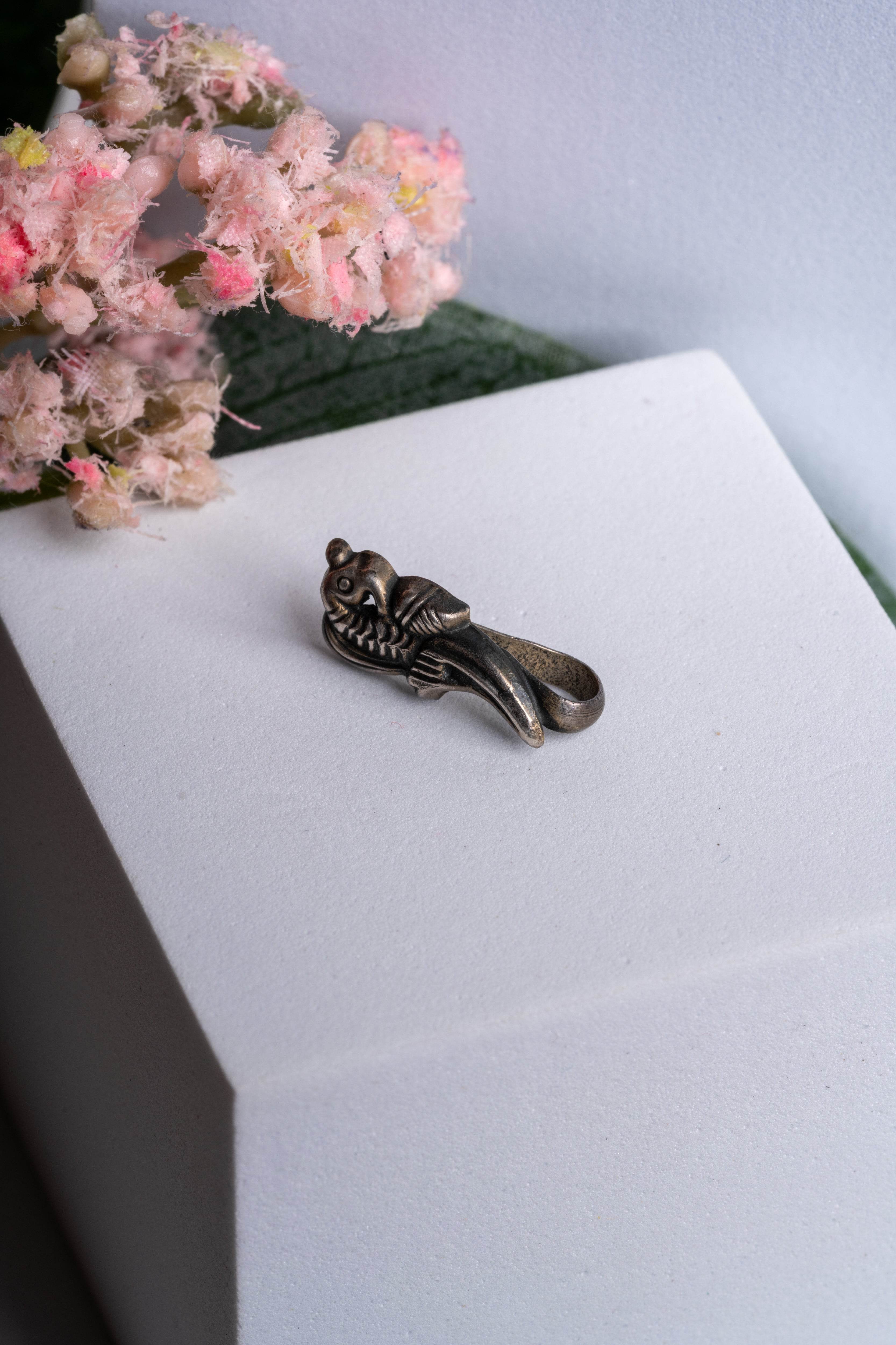 92.5 Pure Silver Nose Pin without Piercing - Clip-On Design Silver Nose Pin - Lookandadorn.com