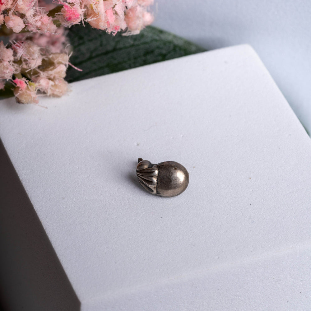 92.5 Pure Silver Nose Pin without Piercing - Clip-On Design Silver Nose Pin - Lookandadorn.com