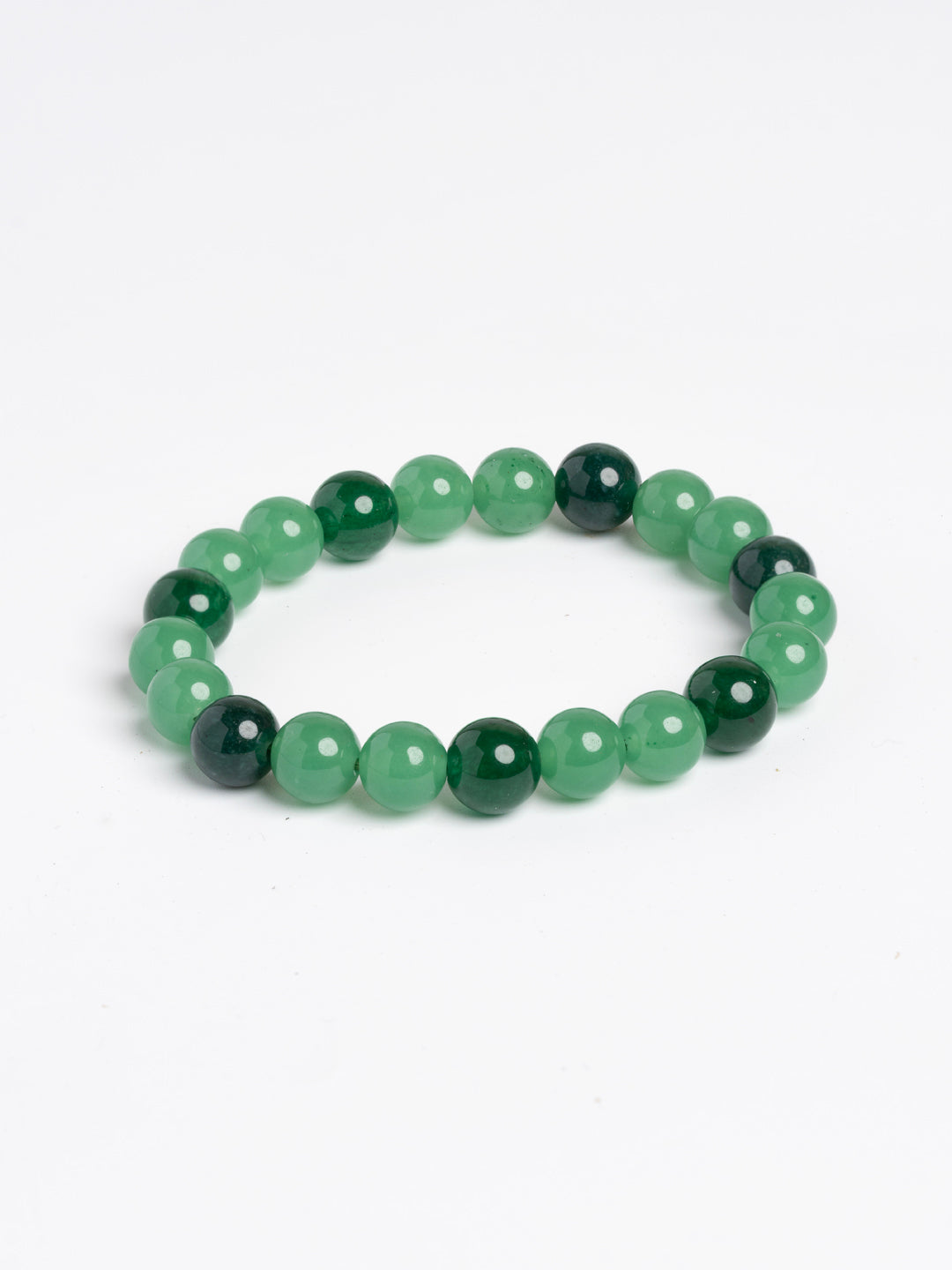 Green Aventurine Jade Prosperity Bracelet LOOK AND ADORN - designed for you