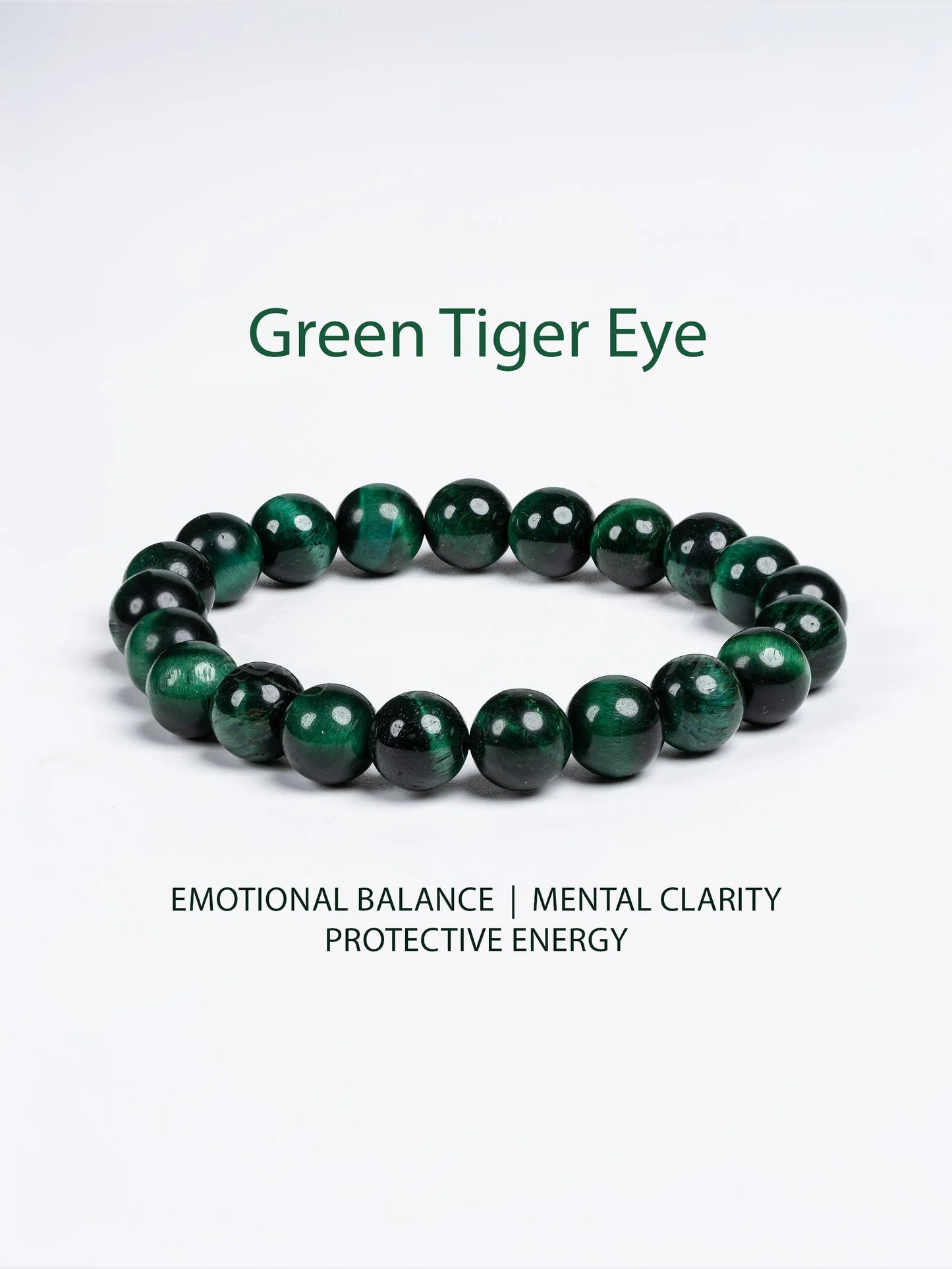 Green Tiger Eye Bracelet LOOK AND ADORN - designed for you