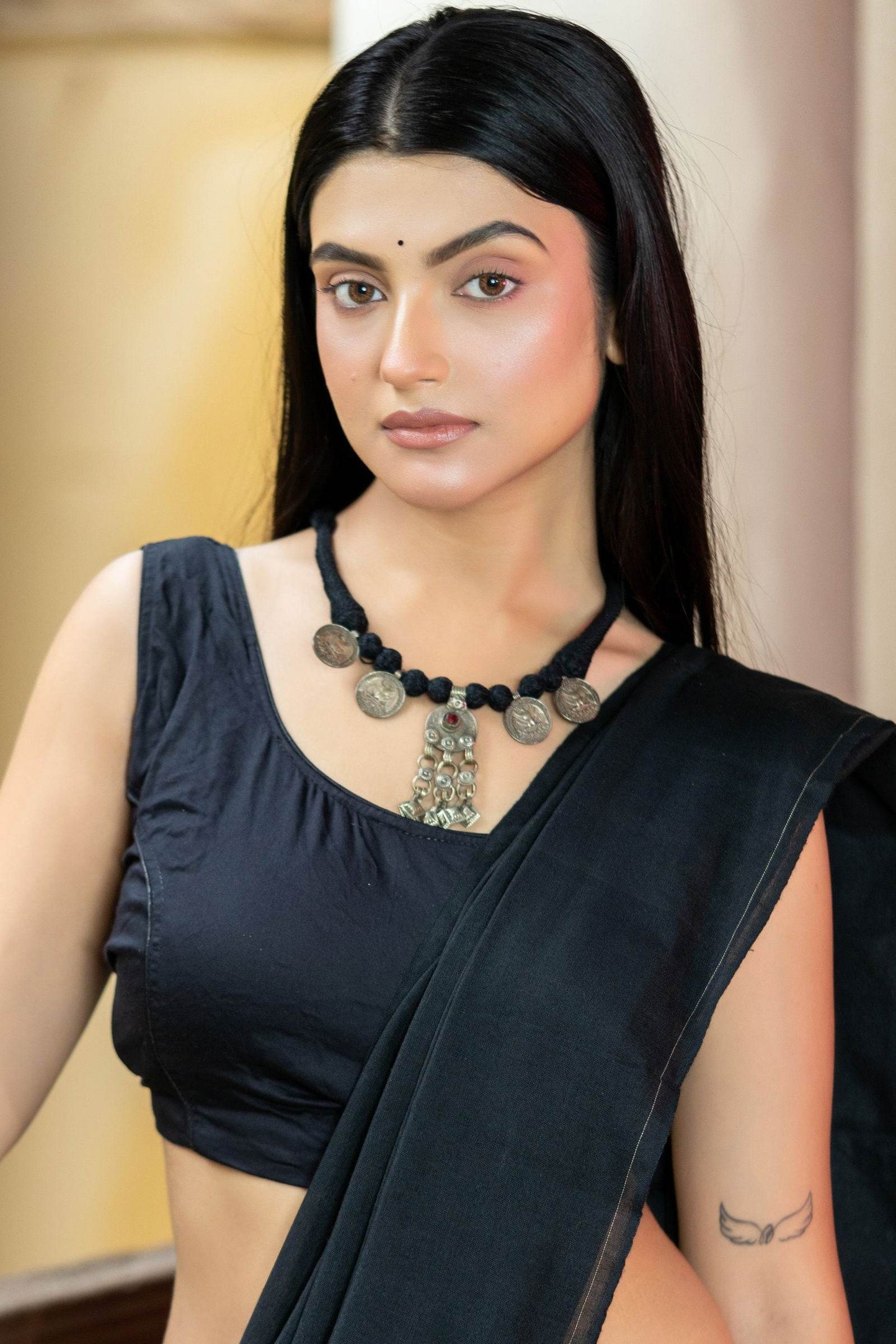 Handmade Afghan Coin Necklace with Intricate Design and High-Quality Materials, Unique Cultural Jewelry - Lookandadorn.com