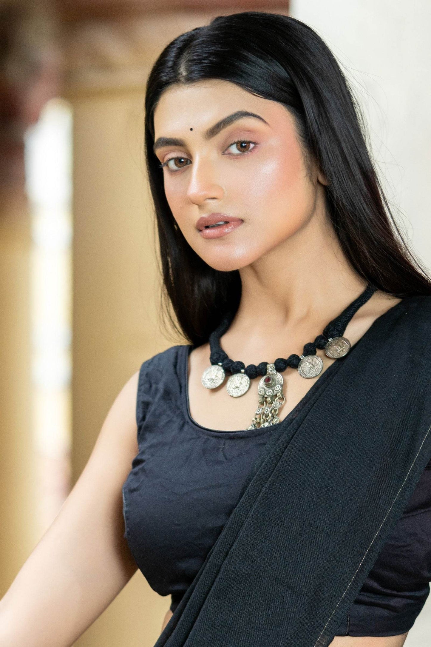 Handmade Afghan Coin Necklace with Intricate Design and High-Quality Materials, Unique Cultural Jewelry - Lookandadorn.com