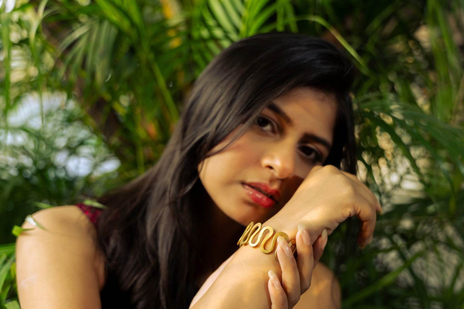 Handmade Dokra Brass Snake Adjustable Bangle - Unique Intricate Design for Any Wrist Size - Lookandadorn.com