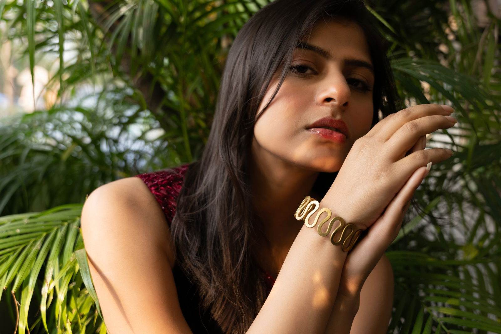 Handmade Dokra Brass Snake Adjustable Bangle - Unique Intricate Design for Any Wrist Size - Lookandadorn.com