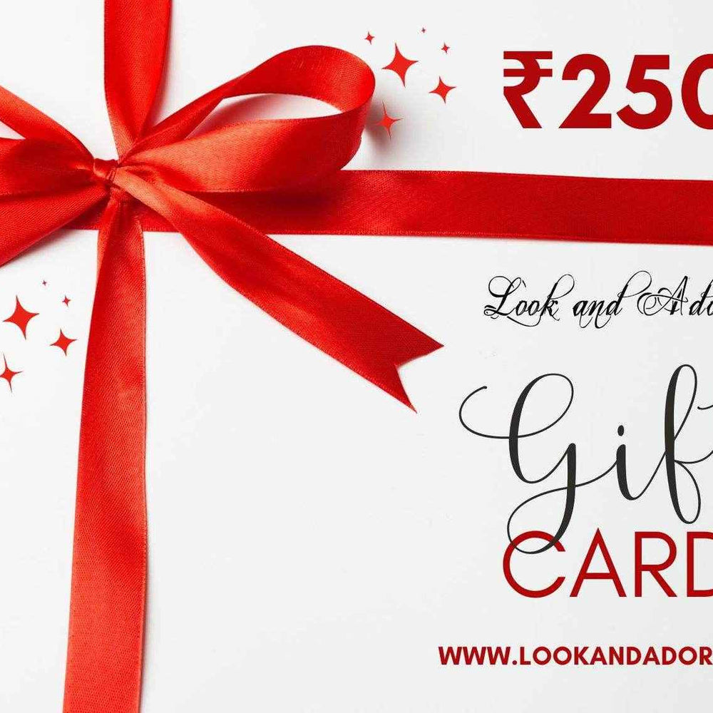 Look And Adorn Digital e-Gift Card - Perfect For Any Occasion, Instant Delivery Upon Payment - Lookandadorn.com