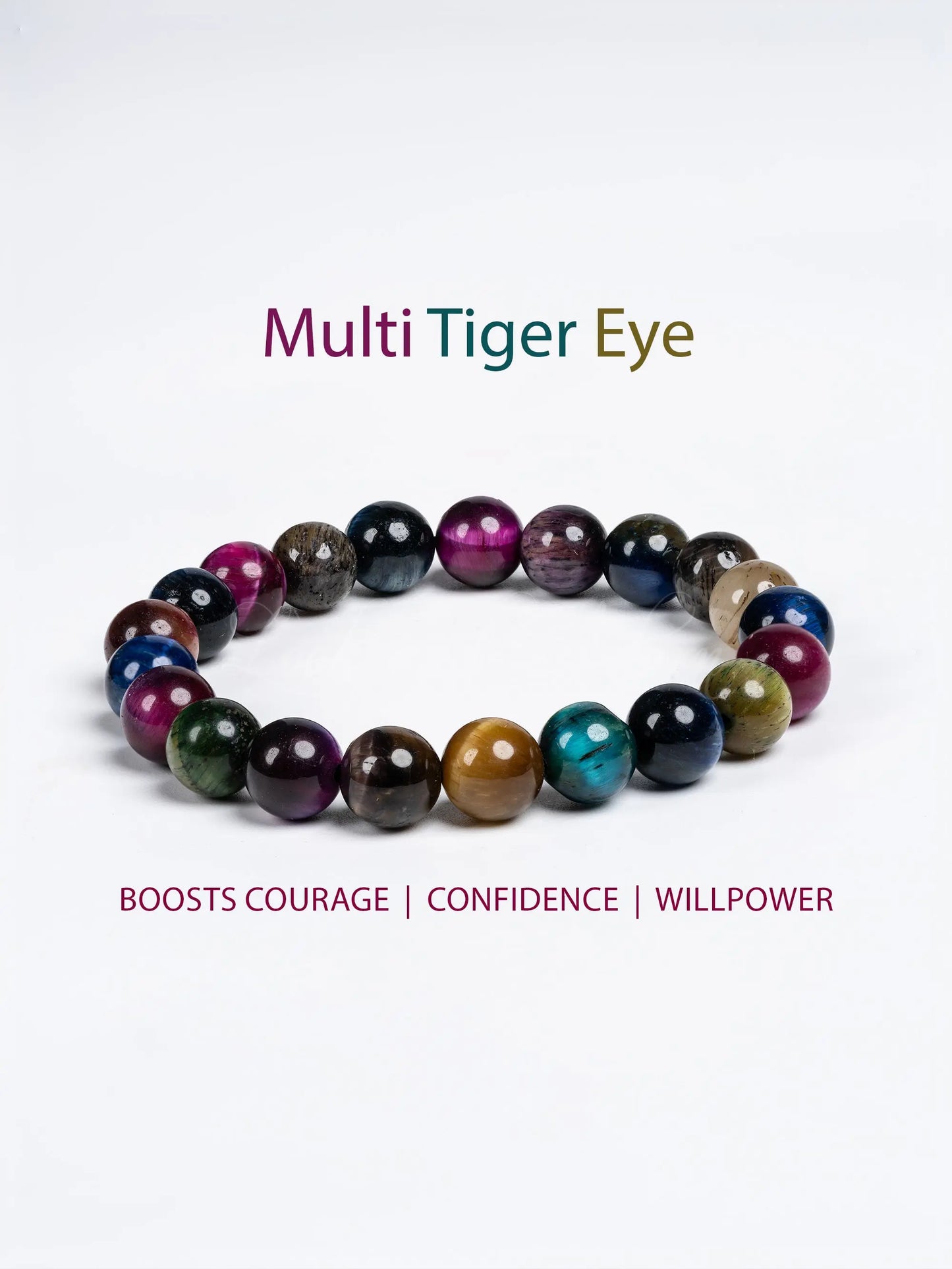 Multi Tiger Eye Bracelet LOOK AND ADORN - designed for you