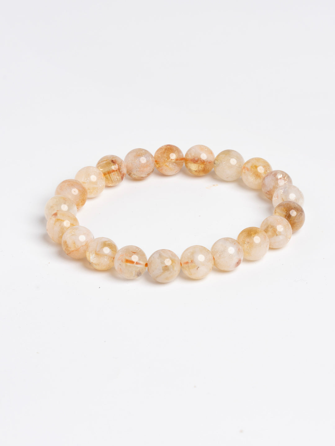 Natural Non Heated Citrine Abundance Bracelet | Premium AAA grade LOOK AND ADORN - designed for you