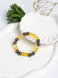 Natural Pyrite Yellow Citrine Bracelet LOOK AND ADORN - designed for you