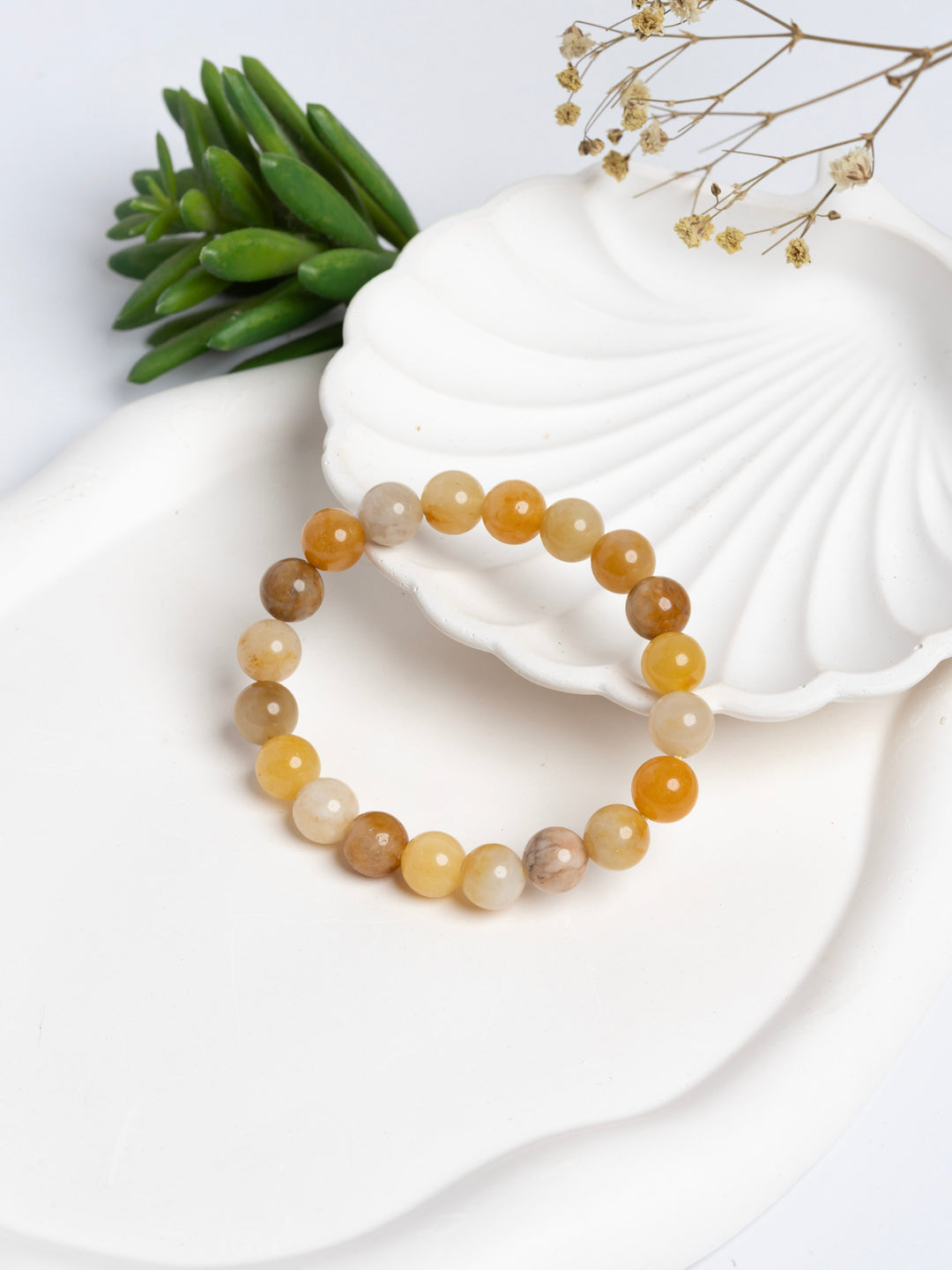 Natural Yellow Aventurine Bracelet LOOK AND ADORN - designed for you