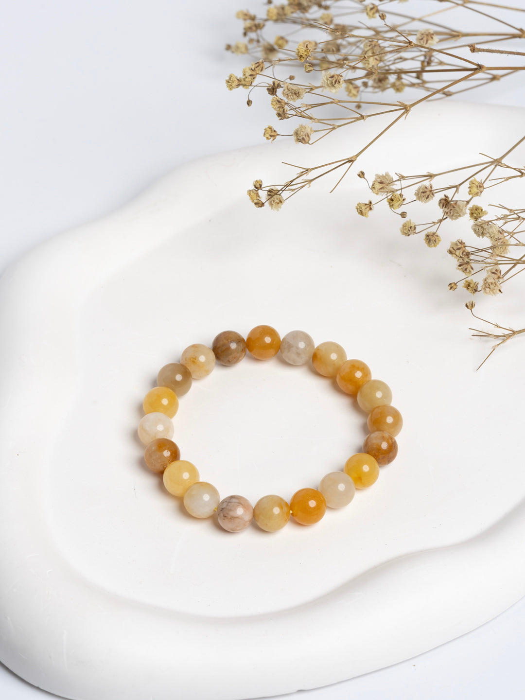 Natural Yellow Aventurine Bracelet LOOK AND ADORN - designed for you