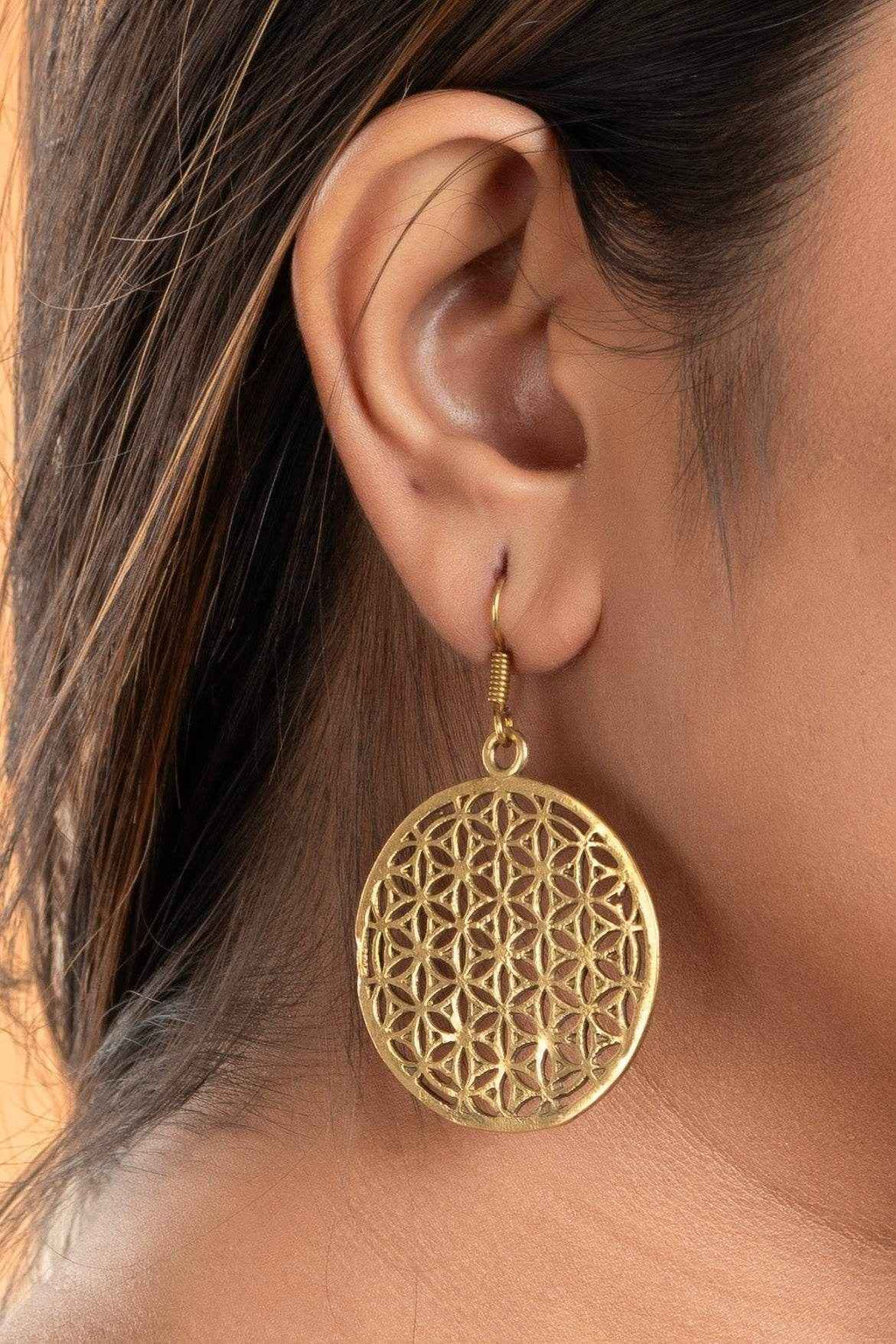 Quirky Golden Kudi Pataka Earrings with Ghungroo - Oxidised Silver, Non-Allergic, Ideal for Gifting - Lookandadorn.com