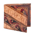 Shantiniketan Handcrafted Pure Leather Printed Men's Wallet from West Bengal