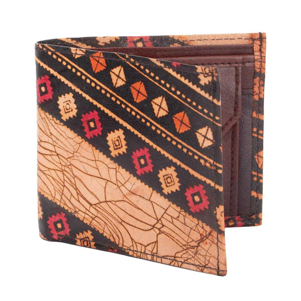 Shantiniketan Handcrafted Genuine Leather Men's Wallet With 5 Spacious Compartments - Lookandadorn.com