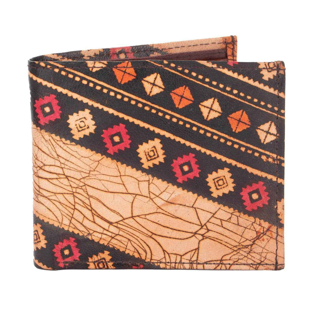 Shantiniketan Handcrafted Genuine Leather Men's Wallet With 5 Spacious Compartments - Lookandadorn.com