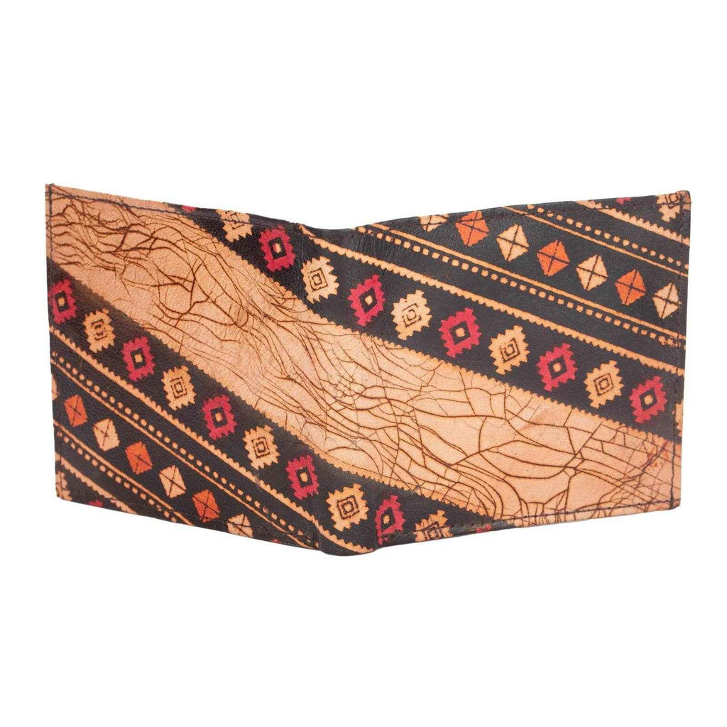 Shantiniketan Handcrafted Genuine Leather Men's Wallet With 5 Spacious Compartments - Lookandadorn.com