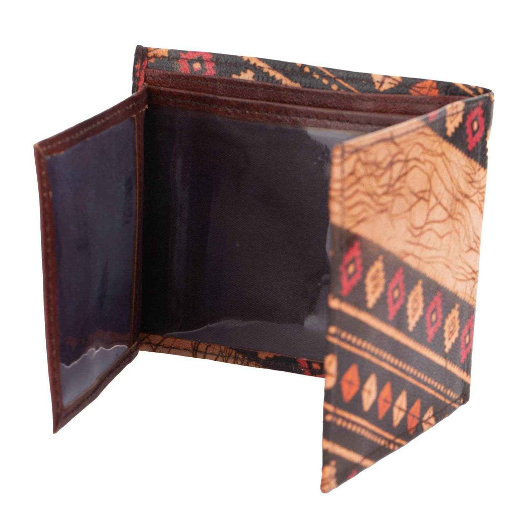 Shantiniketan Handcrafted Genuine Leather Men's Wallet With 5 Spacious Compartments - Lookandadorn.com