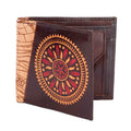 Shantiniketan Leather Products: Handcrafted Genuine Leather Wallet With 5 Spacious Compartments - Lookandadorn.com