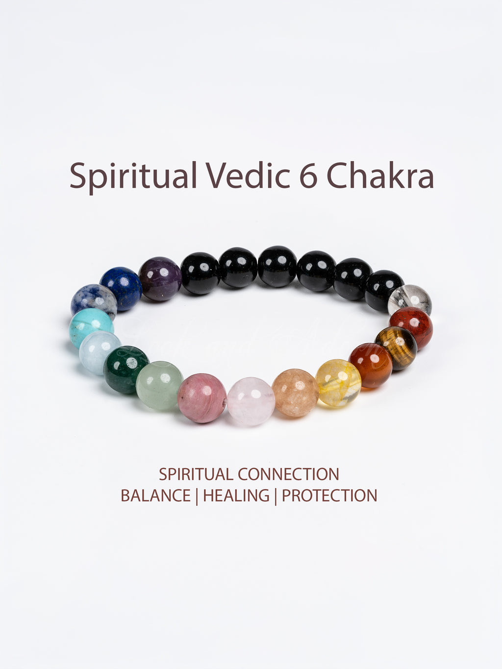 Spiritual Vedic 6 Chakra Bracelet LOOK AND ADORN - designed for you
