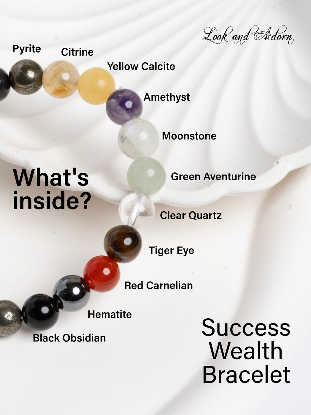 Ultimate Success Wealth Magnet Bracelet LOOK AND ADORN - designed for you
