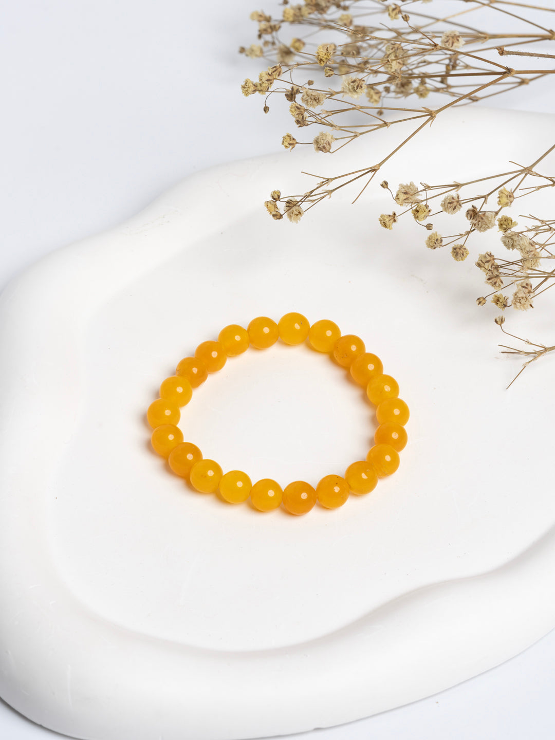 Yellow Jade Bracelet LOOK AND ADORN - designed for you