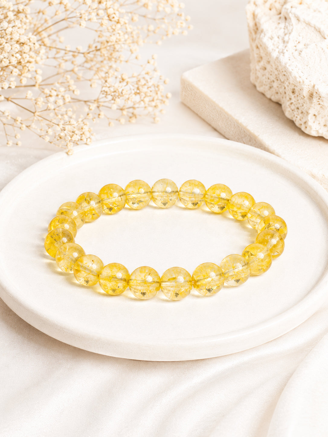 Natural Citrine Bracelet LOOK AND ADORN - designed for you