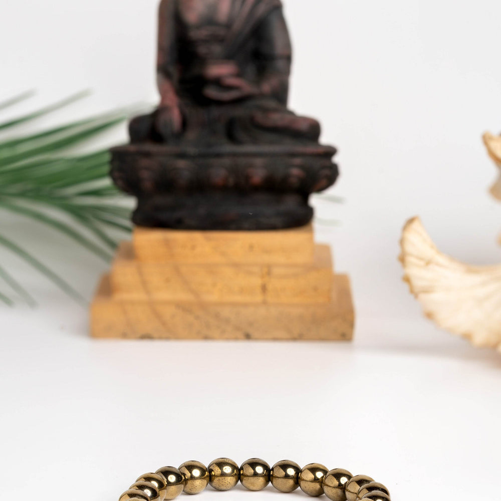Handmade Golden Pyrite Bracelet for Attract Money & Success - Lookandadorn.com