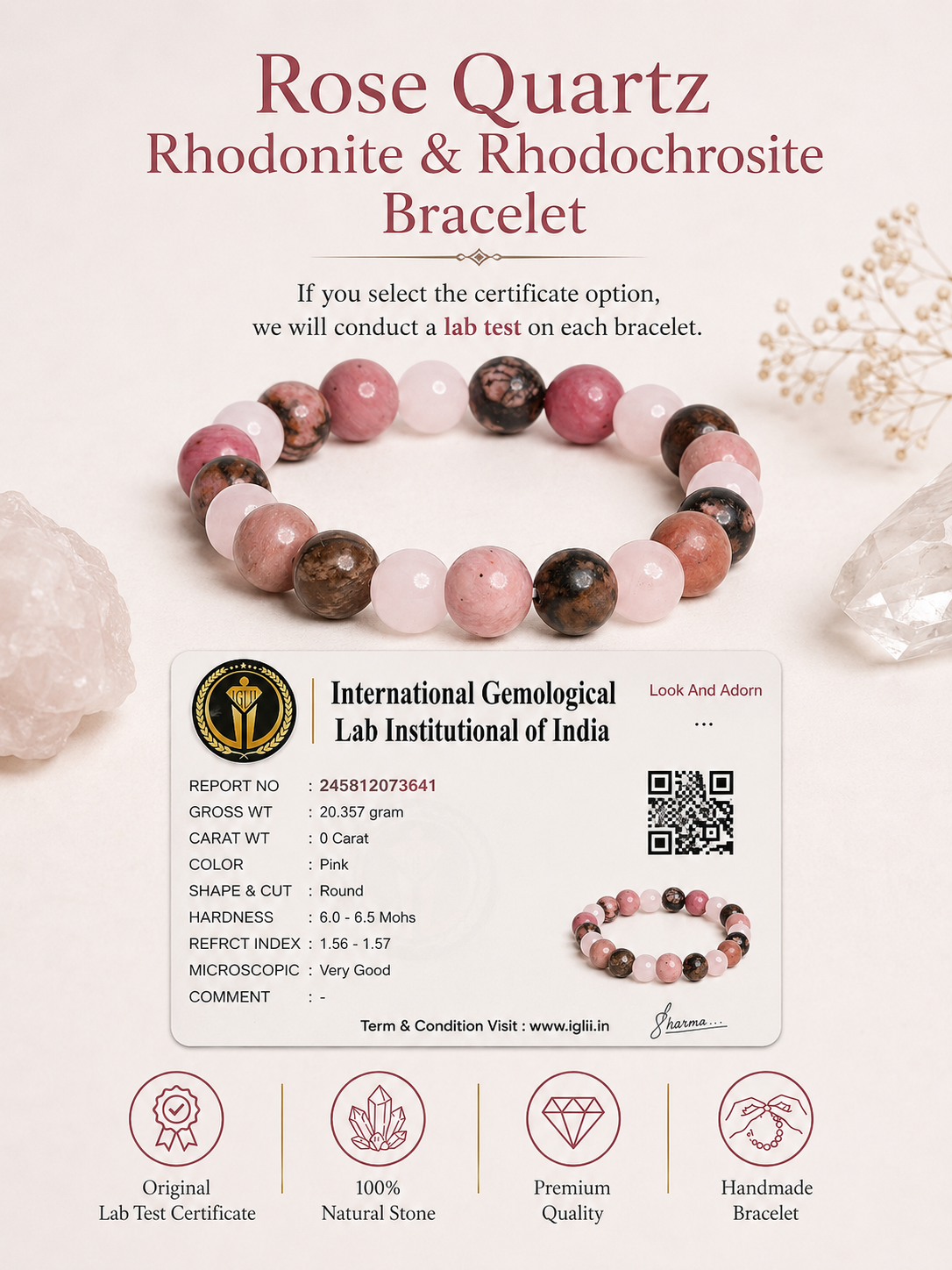 Love Bracelet LOOK AND ADORN - designed for you