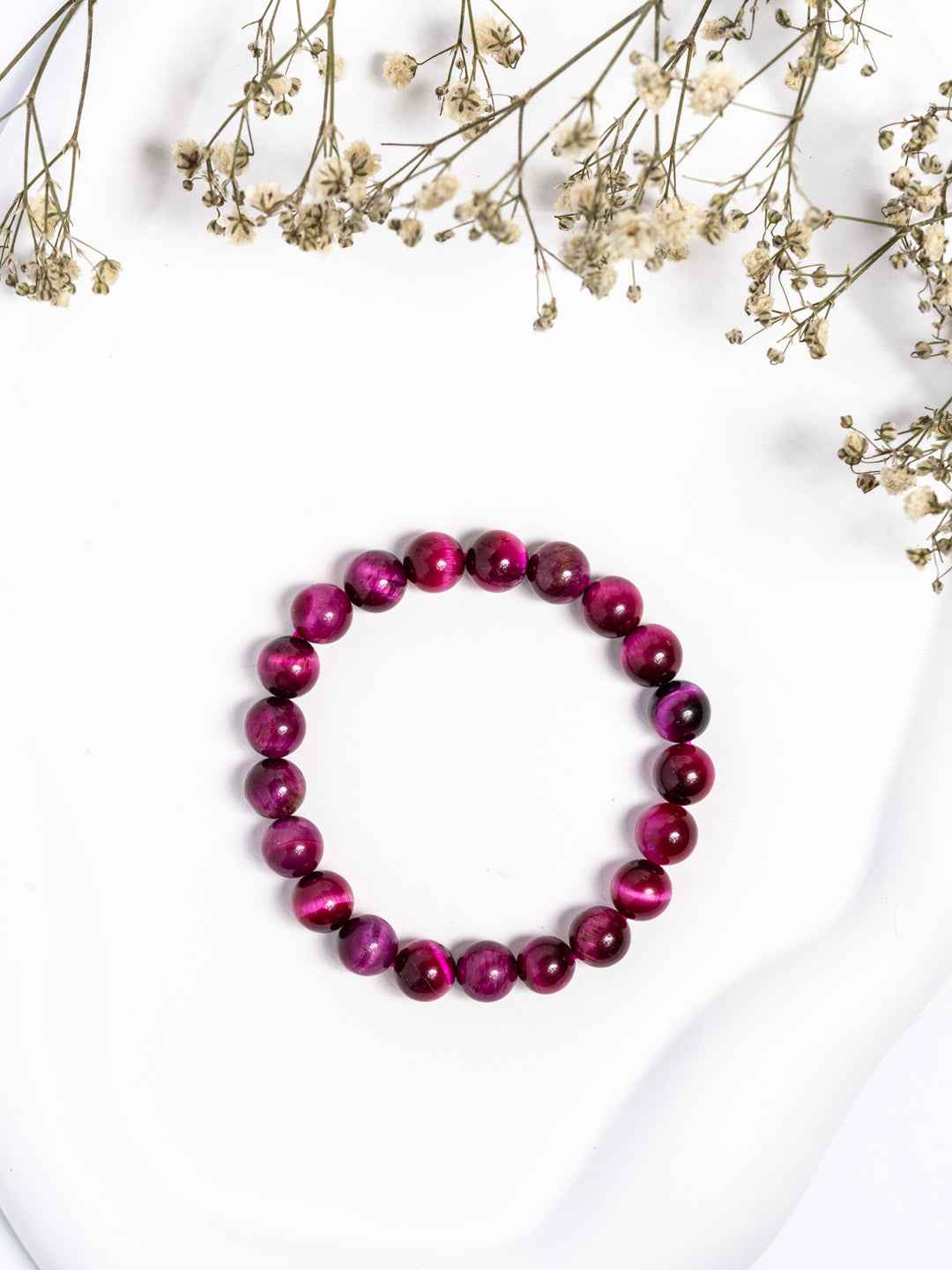 Pink Tiger Eye Bracelet