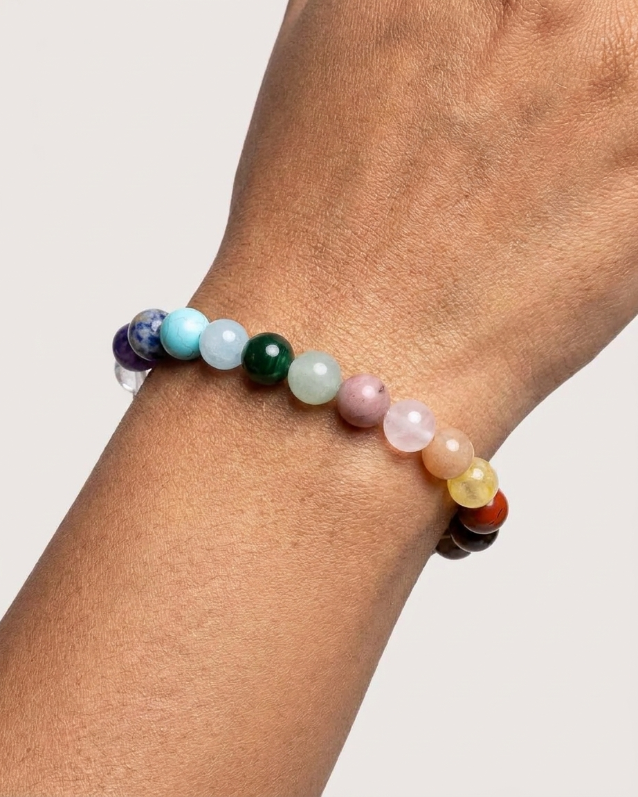 Spiritual 7 Chakra Bracelet LOOK AND ADORN - designed for you