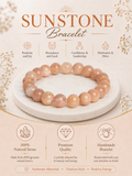 Sunstone Bracelet LOOK AND ADORN - designed for you